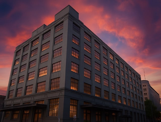 Irving Street Lofts building exterior